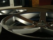 NEW 19 INCH CADES APOLLO ALLOY WHEELS IN HYPER SILVER, 8.5" ALL ROUND 5x120
