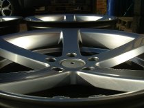 NEW 19 INCH CADES APOLLO ALLOY WHEELS IN HYPER SILVER, 8.5" ALL ROUND 5x120