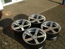 NEW 19 INCH CADES APOLLO ALLOY WHEELS IN HYPER SILVER, 8.5" ALL ROUND 5x120