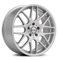 NEW 18″ RIVA FOX DTM CSL ALLOY WHEELS FINISHED IN SILVER, DEEPER CONCAVE WIDER 8.5″ REAR'S