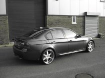 NEW 20 INCH MK MOTORSPORT ALLOY WHEELS IN SILVER WITH POLISHED DISH AND VERY DEEP 10.5" REARS 5x120