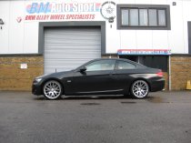 NEW 18 INCH 3SDM 0.01 ALLOY WHEELS IN SILVER WITH POLISHED FACE AND DEEPER CONCAVE 9.5" REAR OPTION 5x100