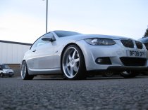 NEW 20 INCH MK MOTORSPORT ALLOY WHEELS IN SILVER WITH VERY DEEP POLISHED DISH 10.5" REARS et35/35 5x120