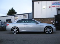 NEW 20 INCH MK MOTORSPORT ALLOY WHEELS IN SILVER WITH VERY DEEP POLISHED DISH 10.5" REARS et35/35 5x120