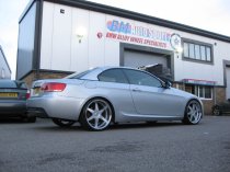 NEW 20 INCH MK MOTORSPORT ALLOY WHEELS IN SILVER WITH VERY DEEP POLISHED DISH 10.5" REARS et35/35 5x120