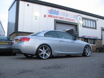 NEW 20" MOTORSPORT ALLOYS WHEELS SILVER WITH POLISHED DISH