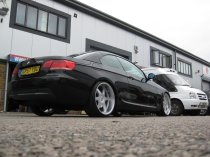 NEW 20 INCH MK MOTORSPORT ALLOY WHEELS IN SILVER WITH VERY DEEP POLISHED DISH 10.5" REARS et35/35 5x120