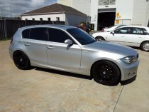 NEW 19 INCH FOX RIVA DTM CSL ALLOY WHEEL IN GLOSS BLACK WITH DEEPER CONCAVE 9" REAR 5x120
