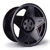 NEW 18 INCH 3SDM 0.05 ALLOY WHEELS IN SATIN BLACK WITH DEEPER CONCAVE 9.5″ REAR OPTION 5x112