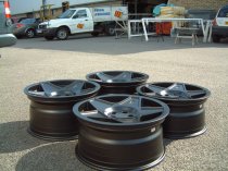 NEW 18 INCH 3SDM 0.05 ALLOY WHEELS IN SATIN BLACK WITH DEEPER CONCAVE 9.5" REAR OPTION 5x112