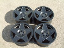 NEW 18 INCH 3SDM 0.05 ALLOY WHEELS IN SATIN BLACK WITH DEEPER CONCAVE 9.5" REAR OPTION 5x112