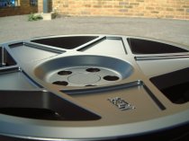 NEW 18 INCH 3SDM 0.05 ALLOY WHEELS IN SATIN BLACK WITH DEEPER CONCAVE 9.5" REAR OPTION 5x100