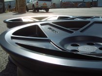 NEW 18 INCH 3SDM 0.05 ALLOY WHEELS IN SATIN BLACK WITH DEEPER CONCAVE 9.5" REAR OPTION 5x100