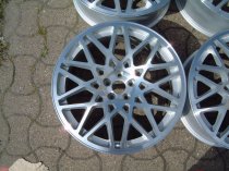 NEW 19 INCH DARE LG2 ALLOY WHEELS IN SILVER WITH FULL POLISHED FACE ET35 OR ET45 5x112