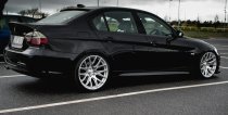 NEW 18 INCH 3SDM 0.01 ALLOY WHEELS IN SILVER WITH POLISHED FACE AND DEEPER CONCAVE 9.5" REAR OPTION 5x112