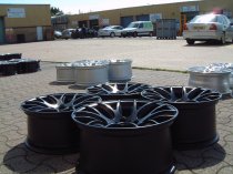 NEW 18 INCH 3SDM 0.01 ALLOY WHEELS IN SATIN BLACK WITH DEEPER CONCAVE 9.5" REAR OPTION 5x112