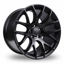 NEW 18" 3SDM 0.01 ALLOY WHEELS IN SATIN BLACK WITH VERY DEEP CONCAVE 9.5" ALL ROUND