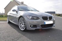NEW 19 INCH ATOMIC CSL ALLOY WHEELS IN HYPER SILVER, WITH VERY DEEP CONCAVE 9.5" ET33 REAR**VERY RARE FITMENT** 5x120