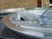 NEW 18 INCH 3SDM 0.05 ALLOY WHEELS IN SILVER POLISHED WITH DEEPER CONCAVE 9.5" REAR 5x112