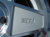 NEW 18 INCH 3SDM 0.05 ALLOY WHEELS IN SILVER WITH POLISHED FACE AND DEEPER CONCAVE 9.5" REAR OPTION 5x100