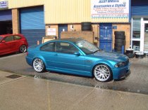 NEW 19 INCH ZITO 935 CSL GTS ALLOY WHEELS IN HYPER SILVER WITH DEEPER CONCAVE 10" REARS 5x112
