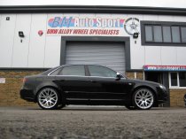 NEW 19 INCH ZITO 935 CSL GTS ALLOY WHEELS IN HYPER SILVER WITH DEEPER CONCAVE 10" REARS 5x112