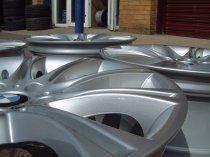 USED 18 INCH GENUINE BMW STYLE 135 E46 M SPORT MV2 ALLOYS,WIDE REAR,FULLY REFURBED 5x120