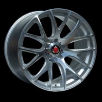 NEW 19" AXE CS LITE ALLOY WHEELS IN SILVER WITH POLISHED FACE, DEEPER CONCAVE 9.5" REARS