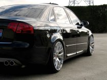 NEW 19 INCH AXE CS LITE ALLOY WHEELS IN SILVER WITH POLISHED FACE AND DEEPER CONCAVE 9.5" REARS 5x112