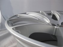 NEW 19 INCH AXE CS LITE ALLOY WHEELS IN SILVER WITH POLISHED FACE AND DEEPER CONCAVE 9.5" REARS 5x112