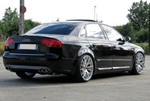 NEW 19 INCH AXE CS LITE ALLOY WHEELS IN SILVER WITH POLISHED FACE AND DEEPER CONCAVE 9.5" REARS 5x112
