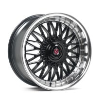 NEW 18 INCH AXE EX10 ALLOY WHEELS IN GLOSS BLACK WITH POLISHED DISH