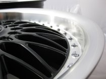 NEW 18 INCH AXE EX10 ALLOY WHEELS IN GLOSS BLACK WITH POLISHED DISH