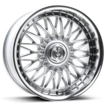 NEW 18 INCH AXE EX10 ALLOY WHEELS IN SILVER WITH POLISHED DISH