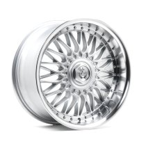 NEW 18 INCH AXE EX10 ALLOY WHEELS IN SILVER WITH POLISHED DISH