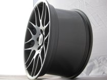 NEW 19 INCH ATOMIC CSL Y SPOKE ALLOY WHEELS IN SATIN GUNMETAL WITH DEEPER CONCAVE 9.5" ALL ROUND 5x112