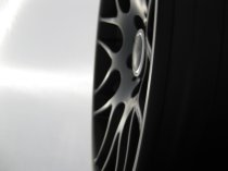 NEW 19 INCH ATOMIC CSL Y SPOKE ALLOY WHEELS IN SATIN GUNMETAL WITH DEEPER CONCAVE 9.5" ALL ROUND 5x112