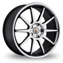 NEW 20 INCH CADES IXION ALLOY WHEELS IN GUNMETAL WITH POLISHED SPOKES 9″ ET32 ALL ROUND 5x112