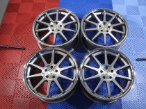 NEW 20 INCH CADES IXION ALLOY WHEELS IN GUNMETAL WITH POLISHED SPOKES 9" ET32 ALL ROUND 5x112