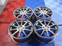 NEW 20 INCH CADES IXION ALLOY WHEELS IN GUNMETAL WITH POLISHED SPOKES 9" ET32 ALL ROUND 5x112