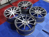 NEW 20 INCH CADES IXION ALLOY WHEELS IN GUNMETAL WITH POLISHED SPOKES 9" ET32 ALL ROUND 5x112