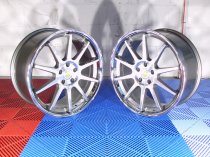 NEW 20 INCH CADES IXION ALLOY WHEELS IN GUNMETAL WITH POLISHED SPOKES 9" ET32 ALL ROUND 5x112