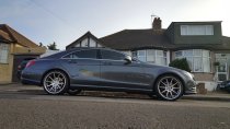 NEW 20 INCH CADES IXION ALLOY WHEELS IN GUNMETAL WITH POLISHED SPOKES 9" ET32 ALL ROUND 5x112