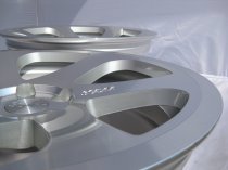 NEW 18 INCH 3SDM 0.06 ALLOY WHEELS IN SILVER WITH POLISHED FACE AND DEEPER CONCAVE 9.5" REAR OPTION 5x100