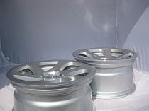 NEW 18 INCH 3SDM 0.06 ALLOY WHEELS IN SILVER WITH POLISHED FACE AND DEEPER CONCAVE 9.5" REAR OPTION 5x112