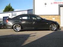 NEW 18 INCH 3SDM 0.06 ALLOY WHEELS IN SILVER WITH POLISHED FACE AND DEEPER CONCAVE 9.5" REAR OPTION 5x120