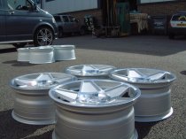 NEW 19 INCH 3SDM 0.05 ALLOY WHEELS IN SILVER WITH POLISHED FACE AND DEEPER CONCAVE 9.5" REAR OPTION 5x120