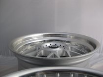 NEW 18" LRN BLITZ ALLOY WHEELS IN SILVER WITH POLISHED STEPPED DISH, DEEPER 9" REAR OPTION