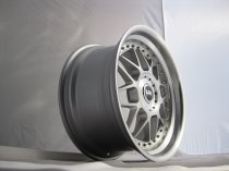 NEW 18 INCH LRN BLITZ ALLOY WHEELS IN SILVER WITH POLISHED STEPPED DISH, DEEPER 9" REAR OPTION 5x120