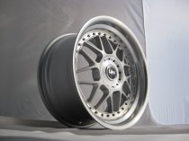 NEW 18" LRN BLITZ ALLOY WHEELS IN SILVER WITH POLISHED STEPPED DISH, DEEPER 9" REAR OPTION